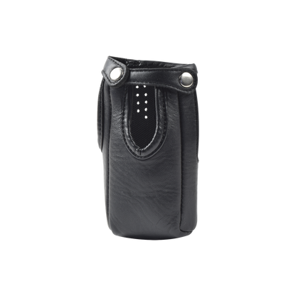 Funda Reforzada de Piel con correas para IC-F1000D/01, IC-F2000D/01 u IC-F2000D/12.