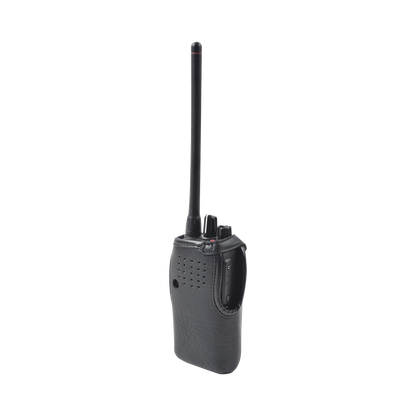 Funda Reforzada de Piel con correas para IC-F1000D/01, IC-F2000D/01 u IC-F2000D/12.