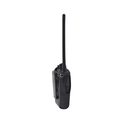 Funda Reforzada de Piel con correas para IC-F1000D/01, IC-F2000D/01 u IC-F2000D/12.