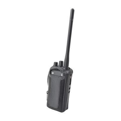 Funda de Piel Reforzada, con Frente Transparente para series NX-3000.