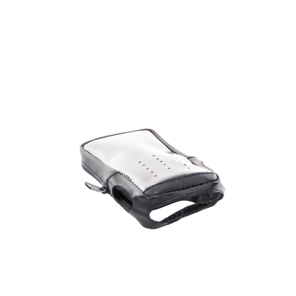 Funda de Piel Reforzada, Versión 2 de Fácil Acceso y Cubierta Frontal de Plástico Transparente para los Radios TK-2000KV2, TK-3000KV2
