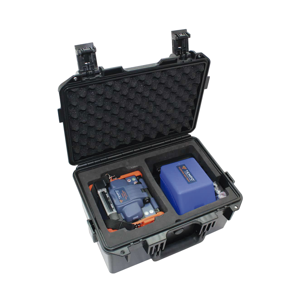 Fusionadora de Fibra Óptica de Alineación por Núcleo con 6 Motores con Pérdida Típica (SM); 0.01 dB (MM); 0.04 dB) / Capacitación Básica Virtual Gratuita