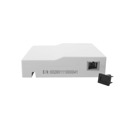 Caja Terminal de Fibra Óptica (Roseta) con un Acoplador SC/APC, Color Blanco