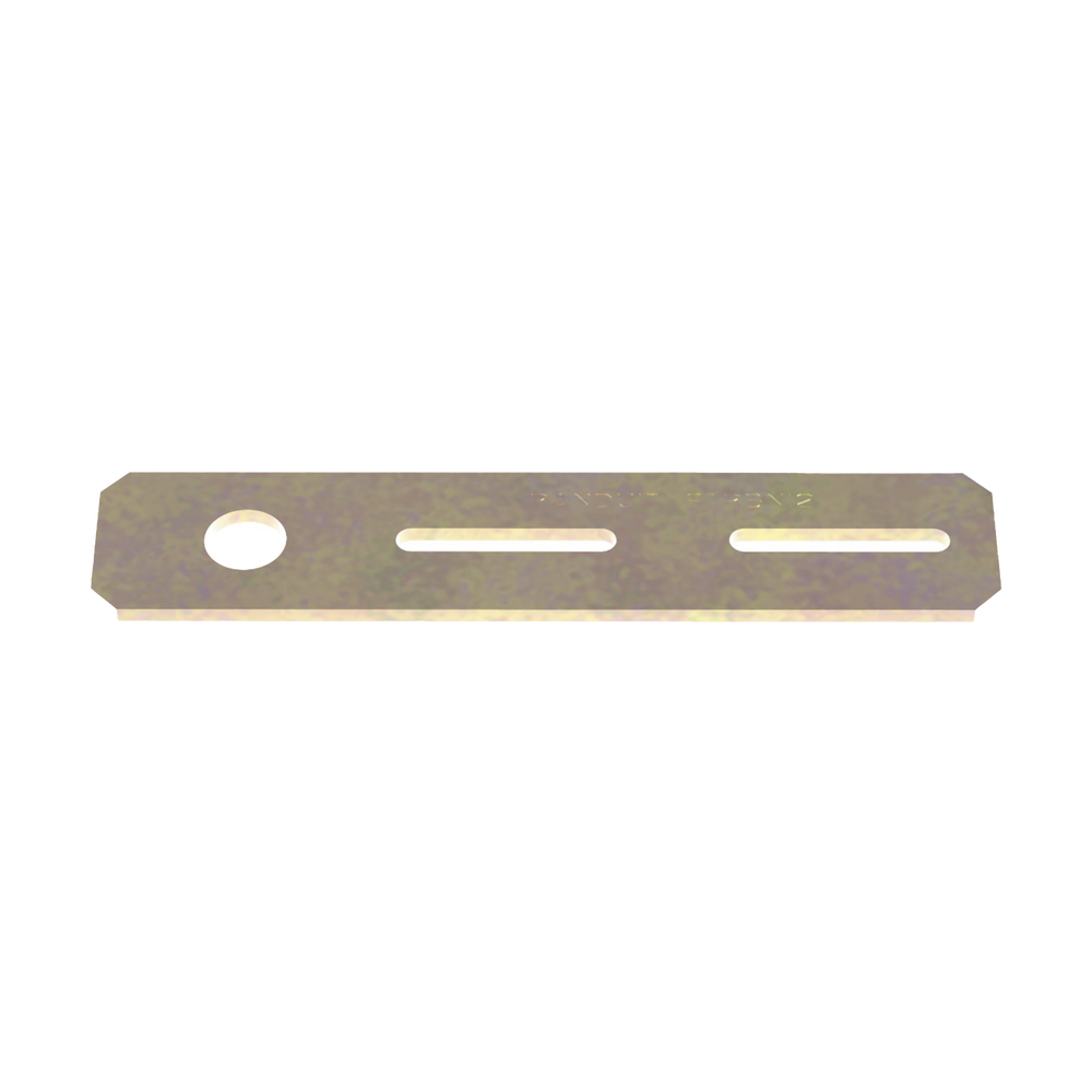 Soporte de Montaje a Techo, para Canaletas FiberRunner 2X2 o 4X4, Uso con Varilla Roscada de 1/2", Color Negro