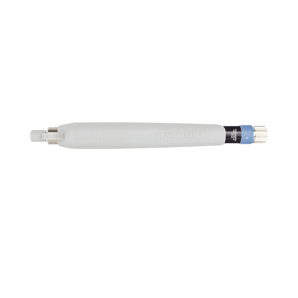 Localizador Visual de Fallos (VFL), Con Adaptador de 2.5 mm para Conectores SC, ST y FC, para Probar Conectores y Continuidad en Fibra Óptica