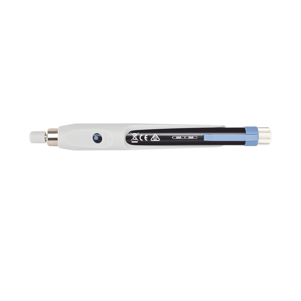 Localizador Visual de Fallos (VFL), Con Adaptador de 2.5 mm para Conectores SC, ST y FC, para Probar Conectores y Continuidad en Fibra Óptica