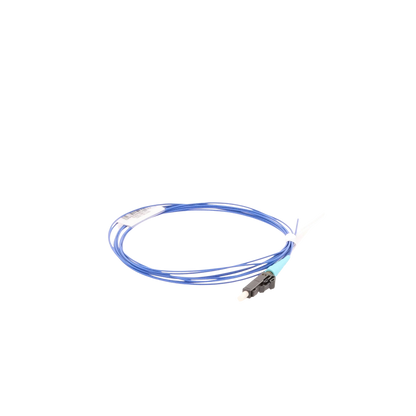 Pigtail de Fibra Óptica LC Simplex, Multimodo OM4 50/125, 900um, Color Aqua, 1 Metro (3.28 Pies)