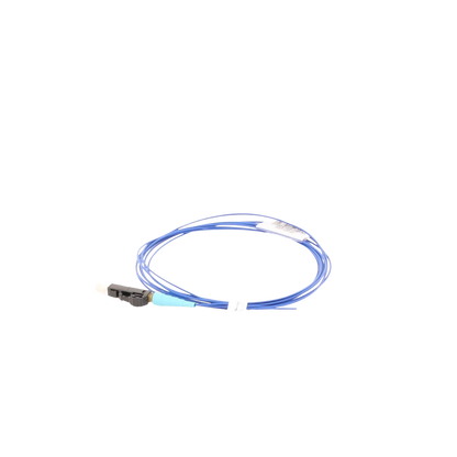 Pigtail de Fibra Óptica LC Simplex, Multimodo OM4 50/125, 900um, Color Aqua, 1 Metro (3.28 Pies)