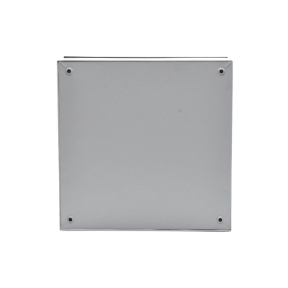 Gabinete de Acero, Uso Interior (Nema 1)  de 80 x 60 x 20 cm con Placa Interna / Tipo Telefónico.