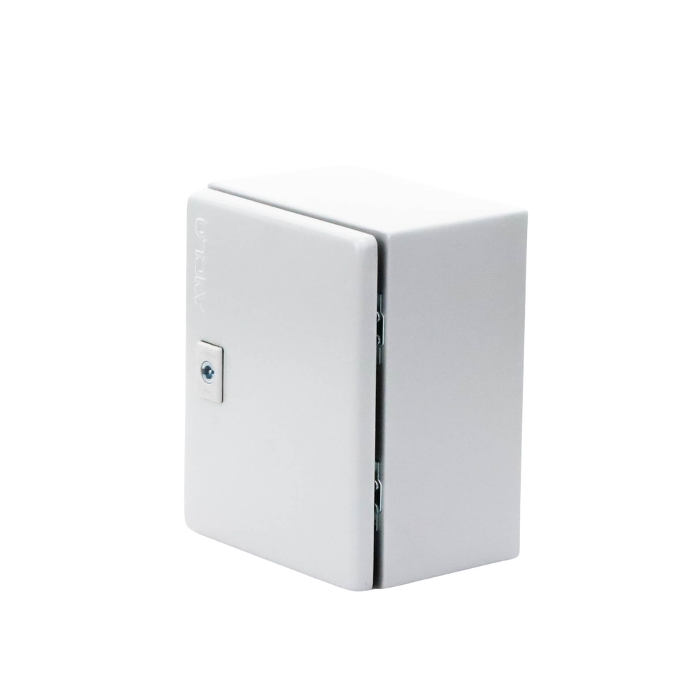 Gabinete de Acero / Nema 4 -IP 66 de 20 x 25 x 15 cm / Platina y certificado UL.