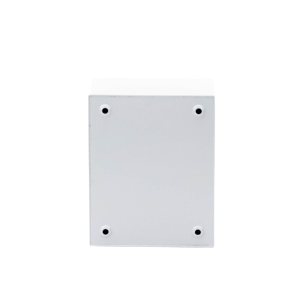 Gabinete de Acero / Nema 4 -IP 66 de 20 x 25 x 15 cm / Platina y certificado UL.