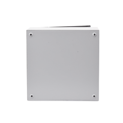 Gabinete de Acero, Nema 4 -IP 66 de 40 x 40 x 20 cm con Platina y certificado UL.