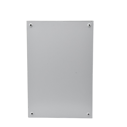 Gabinete de Acero, Nema 4 -IP 66 de 40 x 60 x 25 cm con Platina y certificado UL.