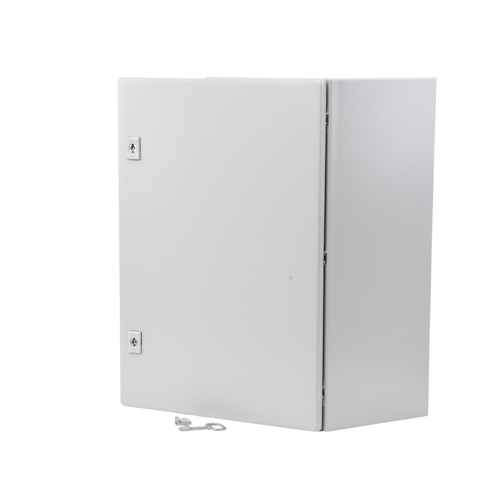 Gabinete de Acero, Nema 4 -IP 66 de 40 x 60 x 25 cm con Platina y certificado UL.