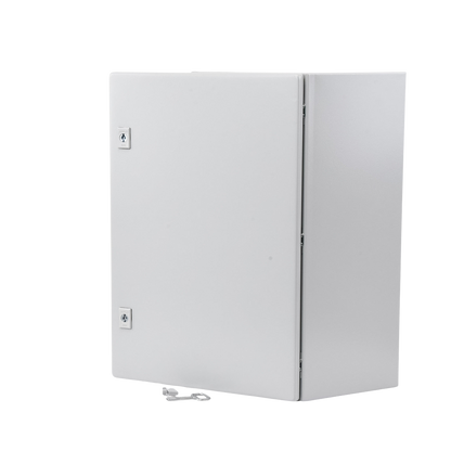 Gabinete de Acero, Nema 4 -IP 66 de 40 x 60 x 25 cm con Platina y certificado UL.