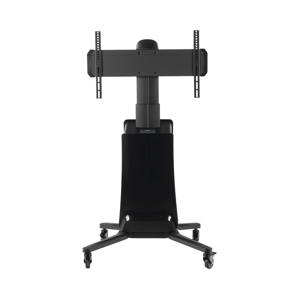 MONTAJE  DE PISO MOVIL PARA PANTALLAS 55-80IN  AJUSTABLE MOTORIZADO