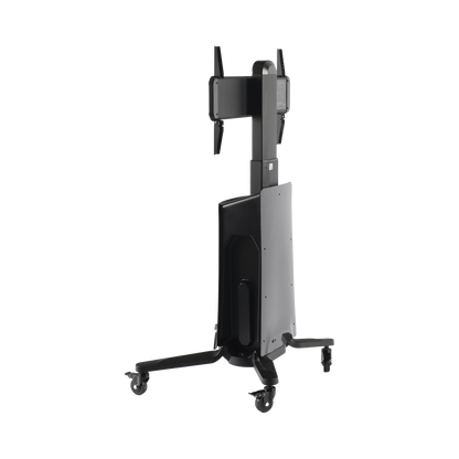 MONTAJE  DE PISO MOVIL PARA PANTALLAS 55-80IN  AJUSTABLE MOTORIZADO