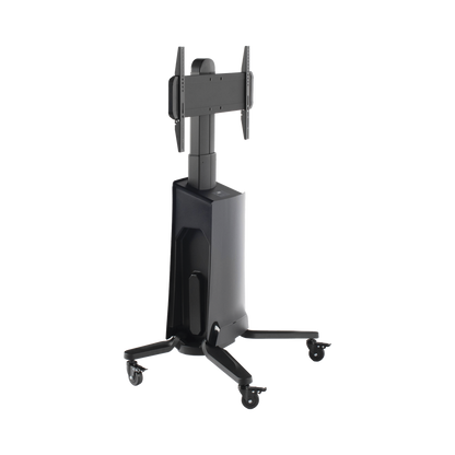 MONTAJE  DE PISO MOVIL PARA PANTALLAS 55-80IN  AJUSTABLE MOTORIZADO