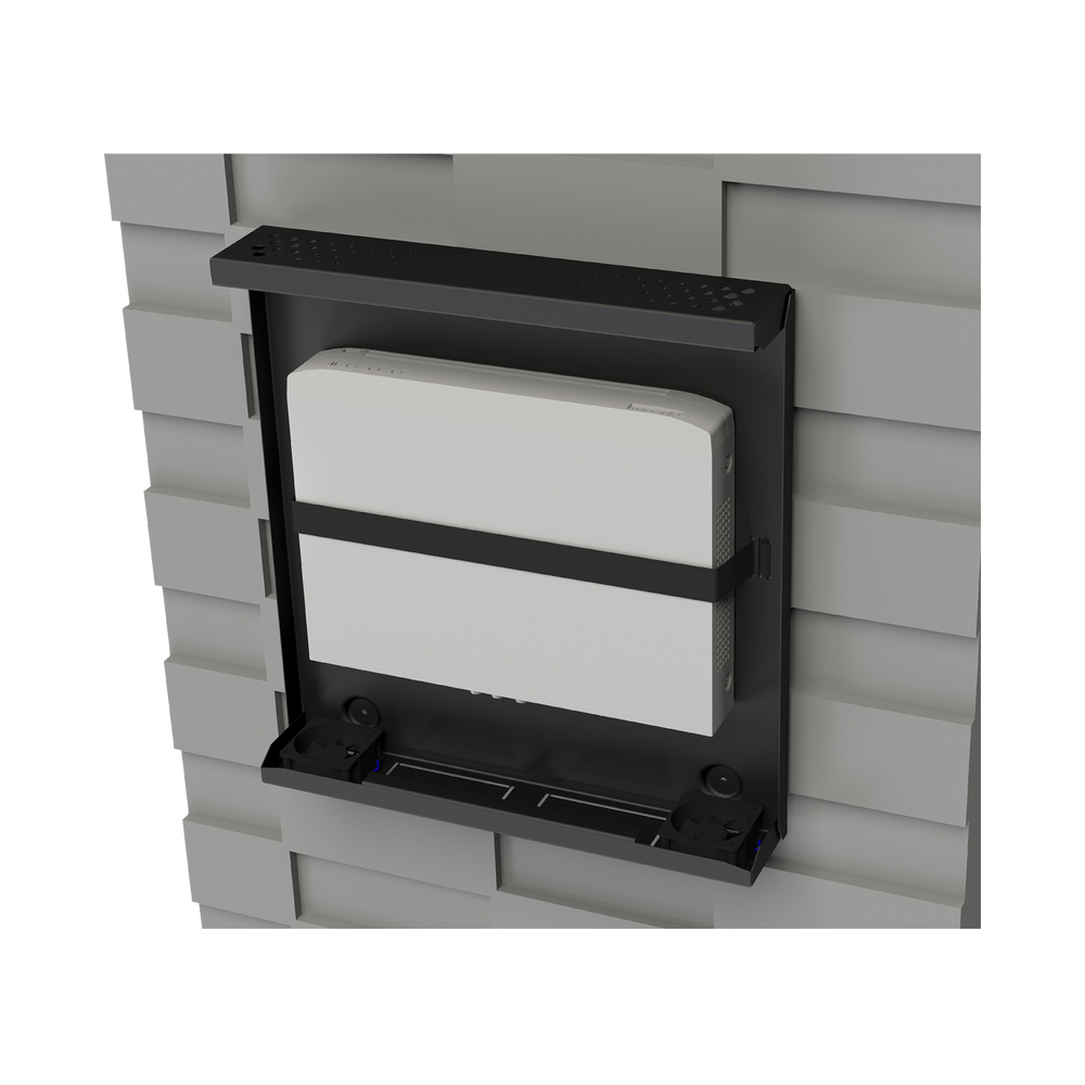Gabinete Metálico de Seguridad para DVR/NVR, Ancho 396 mm x 78 mm de Alto x