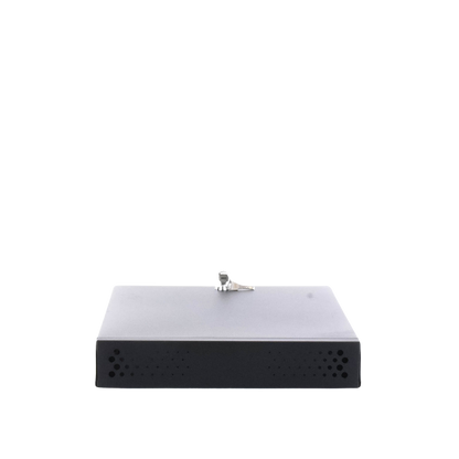 Gabinete Metálico de Seguridad para DVR/NVR, Ancho 396 mm x 78 mm de Alto x