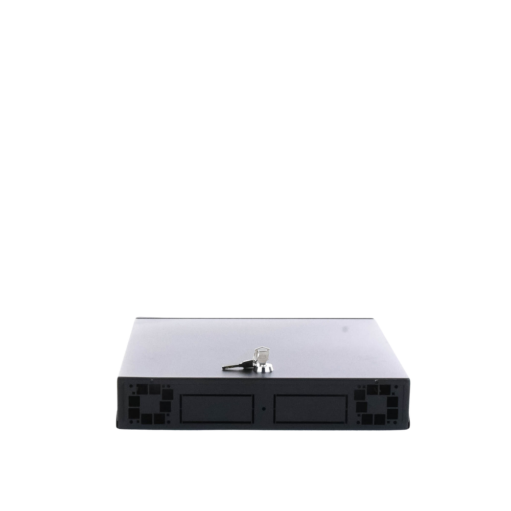 Gabinete Metálico de Seguridad para DVR/NVR, Ancho 396 mm x 78 mm de Alto x
