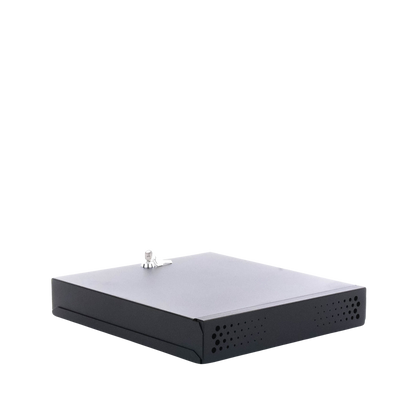 Gabinete Metálico de Seguridad para DVR/NVR, Ancho 396 mm x 78 mm de Alto x