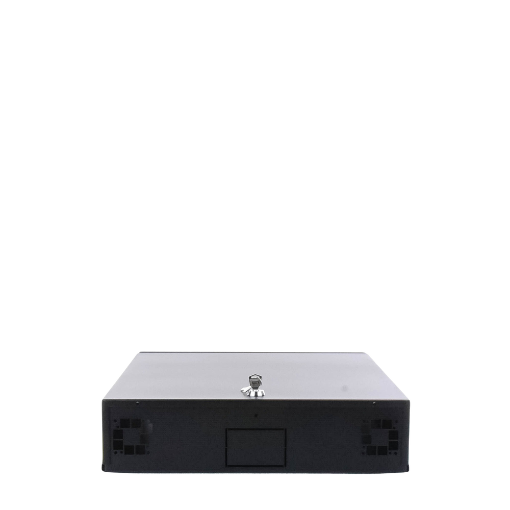 Gabinete Metálico para DVR/NVR. Tamaño Max. de DVR/NVR: 445 x 88 x 400mm (An.xAl.xProf.). Compatible con Fuente SLIM.