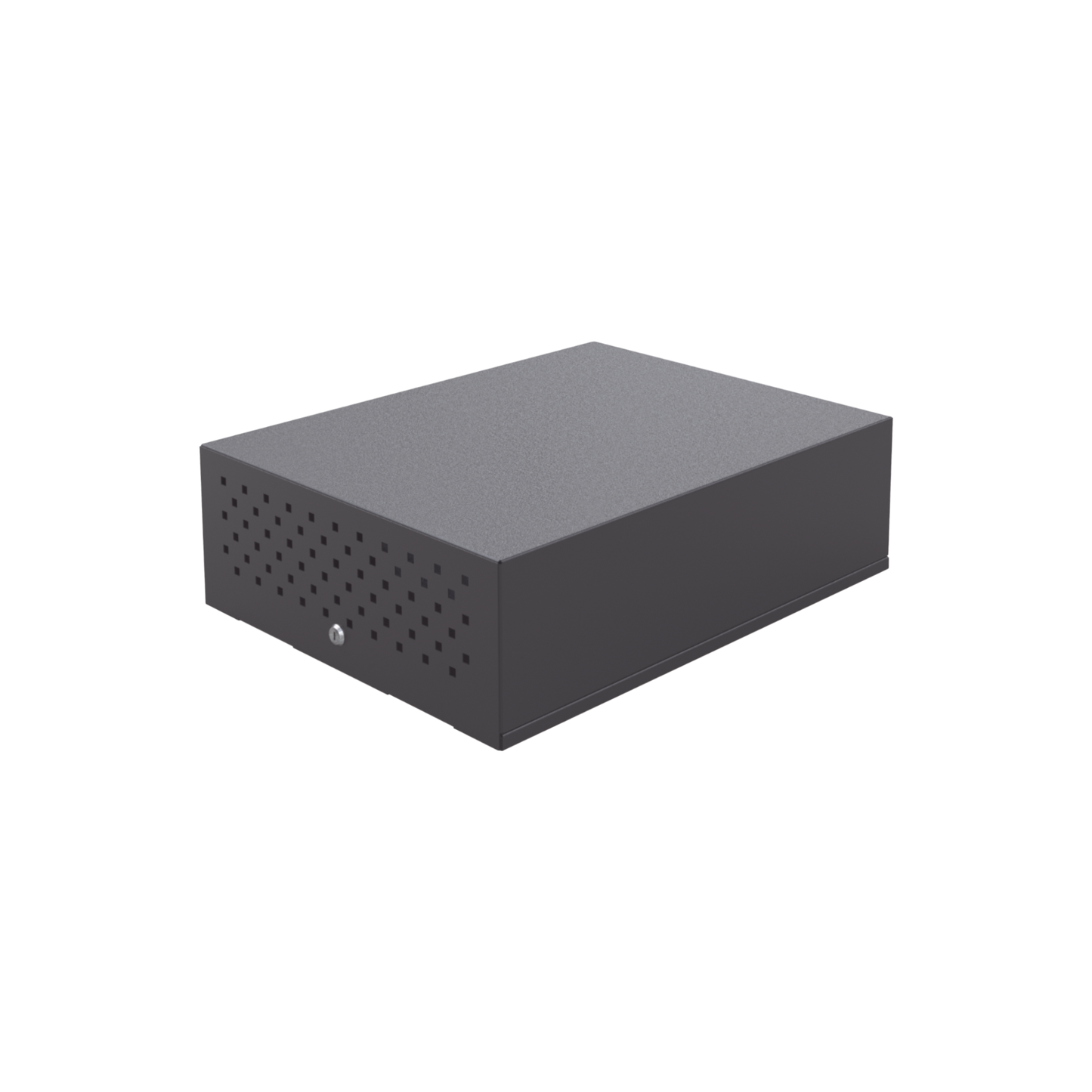 Gabinete Metálico de Seguridad para DVR/NVR. Tamaño Max. de DVR/NVR:  440 x 177 x 462 mm (An. x Al. x Prof.)