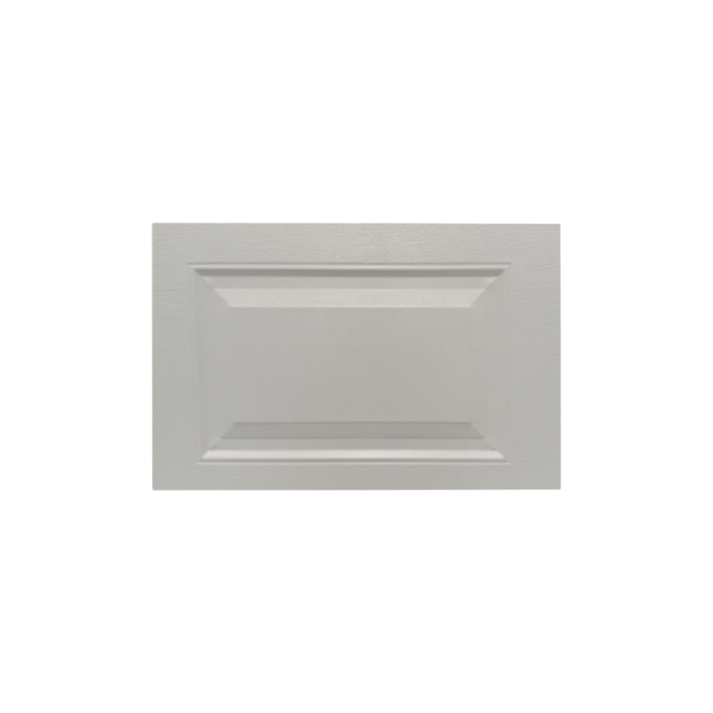 Puerta de Garage de alta calidad, Color blanco 10X8 pies,  AISLADA, Estilo Americana , CUADRO CORTO.