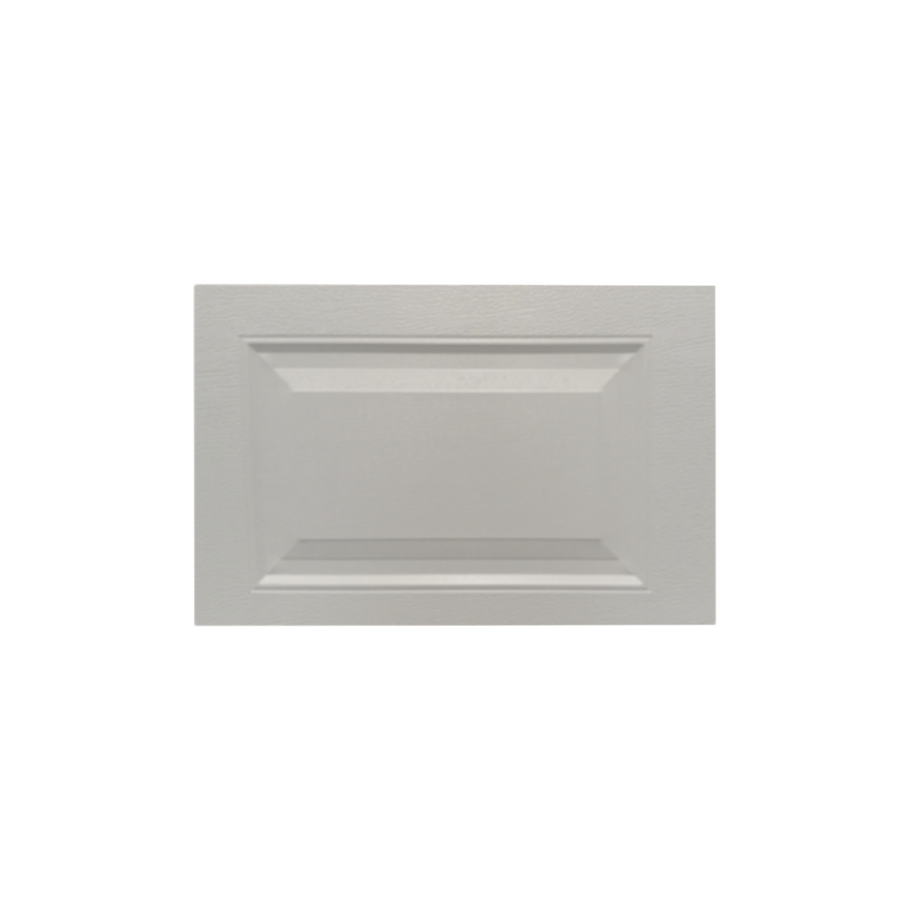 Puerta de Garage de alta calidad, Color blanco 14X8 pies,  AISLADA, Estilo Americana , CUADRO CORTO.