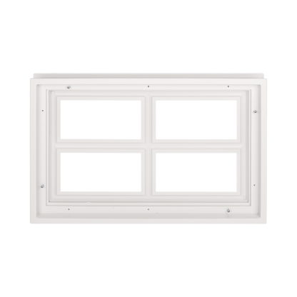 Ventana p / puerta d / garage / cuadro corto.