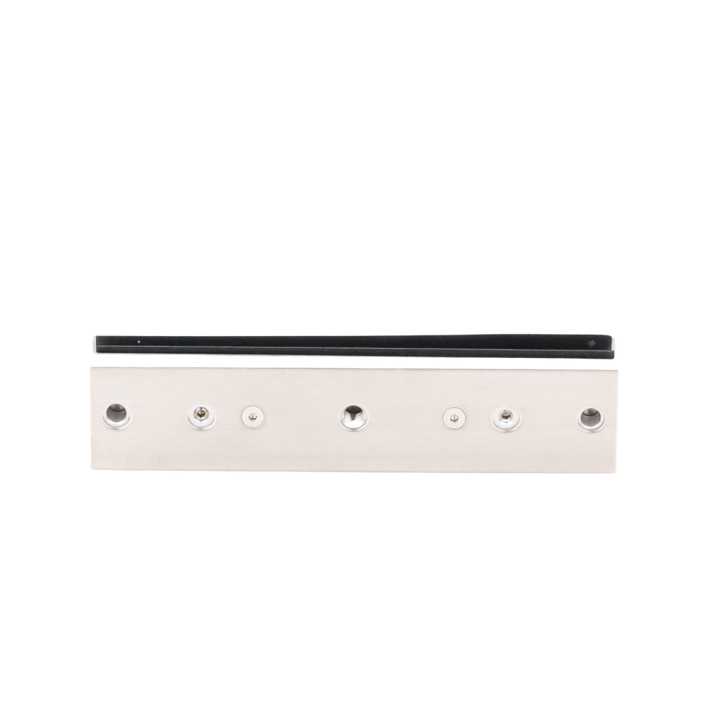 Montaje en "U" para Puertas de Vidrio /1/2" de Grosor/  Uso con chapas de 600 y 750 lbs / Ajuste por Opresores