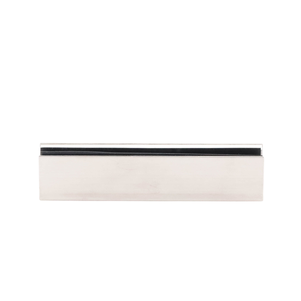 Montaje en "U" para Puertas de Vidrio /1/2" de Grosor/  Uso con chapas de 600 y 750 lbs / Ajuste por Opresores