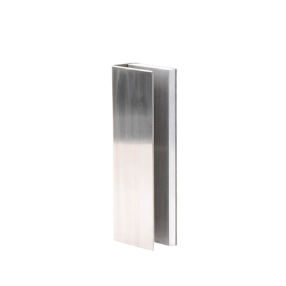 Montaje "U" para Puertas de Vidrio/ 3/4" de Grosor/ Para Chapas Magnéticas de 1200 lbs./ Ajuste por Opresores
