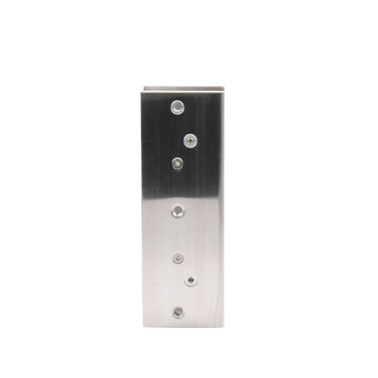 Montaje "U" para Puertas de Vidrio/ 3/4" de Grosor/ Para Chapas Magnéticas de 1200 lbs./ Ajuste por Opresores