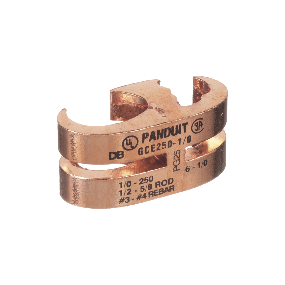 Conector de Conexión a Tierra tipo "E" para Conductor 1/0 AWG STR – 250 KCMIL (70–120mm²) MAIN y TAP