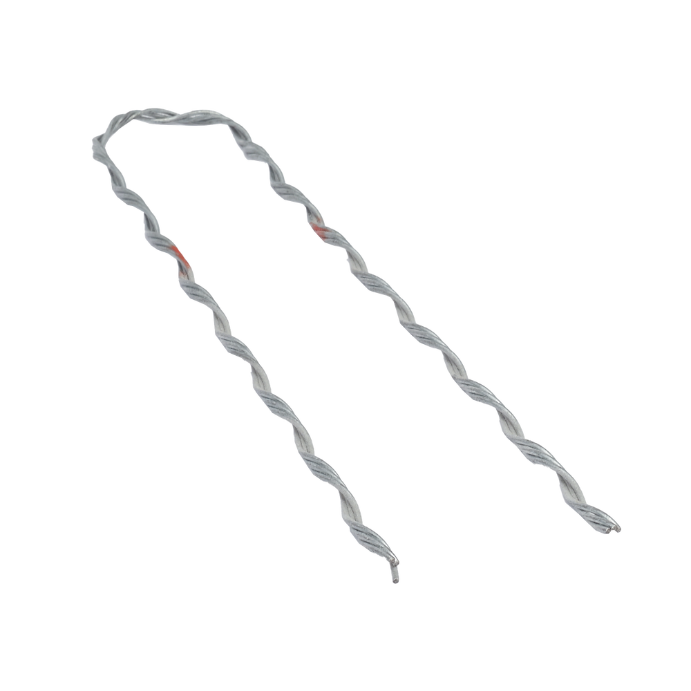 Remate Preformado para Fibra Óptica Figura 8, Span 100 m, para mensajero de acero con diámetro &Phi; 3.6  mm