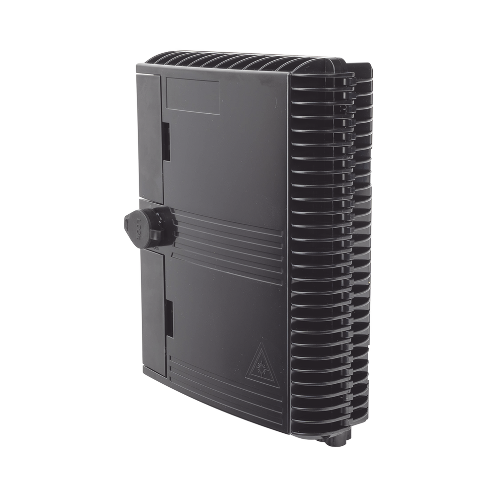 Cierre de Empalme para 24 fusiones de fibra óptica, Interior/Exterior, con 8 acopladores SC/APC y splitter 1x8 SC/APC Incluido, IP65