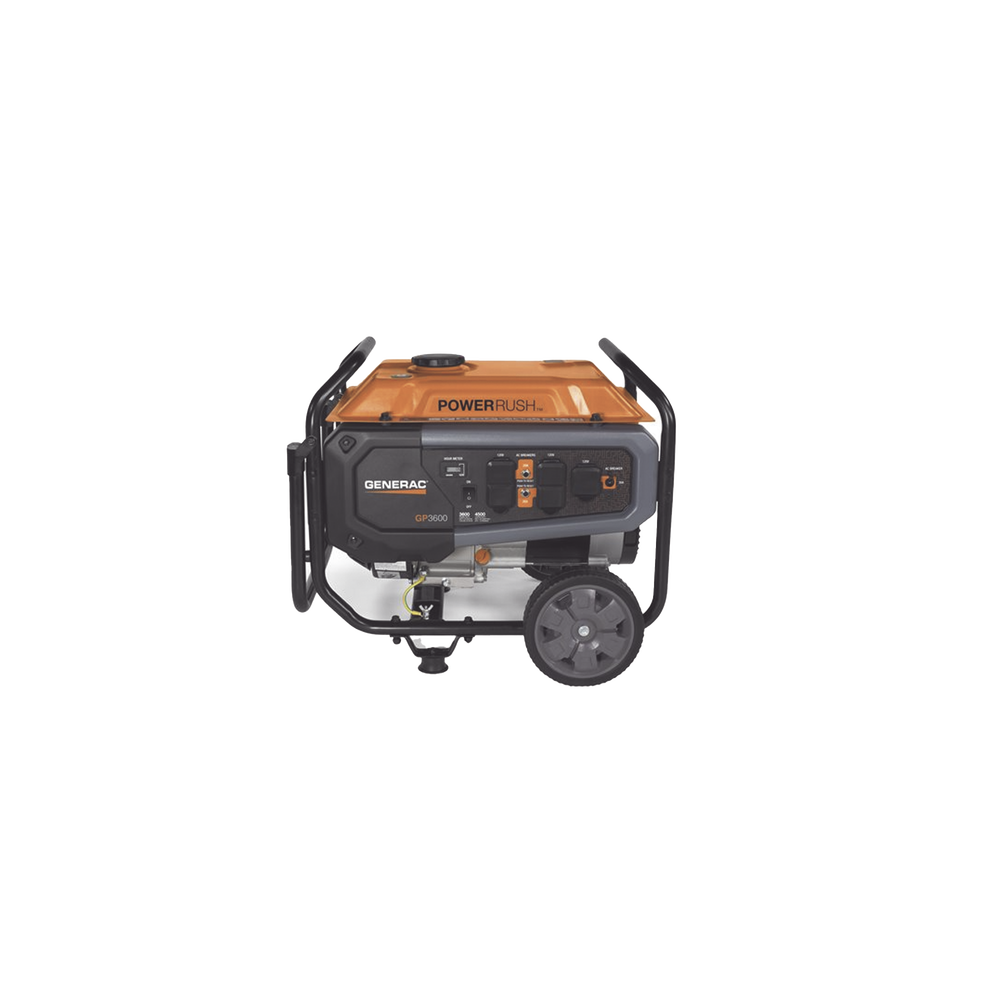 Generador Inversor Portátil a Gasolina, 3.6 kW, 120Vca , Arranque Manual