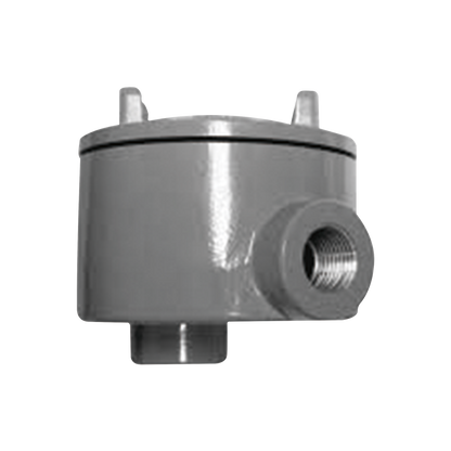 Caja con Tapa Tipo GRB de 1 1/4 " (32 mm) / Caja a Prueba de Explosión / Para Áreas Peligrosas con Tapa / Libre de Cobre.