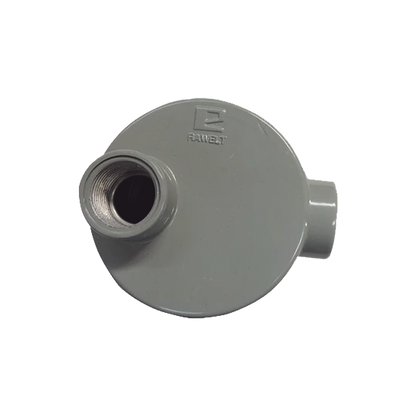 Caja con Tapa Tipo GRB de 1 1/2" (38 mm) / Caja a Prueba de Explosión / Para Áreas Peligrosas con Tapa / Libre de Cobre.