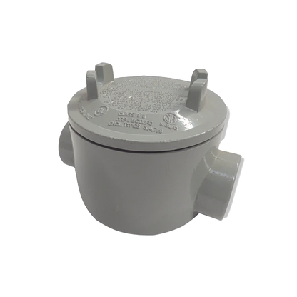 Caja con Tapa Tipo GRC de 1 1/2" (38.1 mm) / Caja a Prueba de Explosión / Para Áreas Peligrosas / Libre de Cobre.