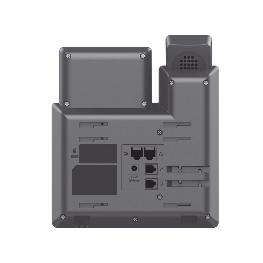 Teléfono IP Grado Operador, 2 líneas SIP con 4 cuentas, codec Opus, IPV4/IPV6 con gestión en la nube GDMS