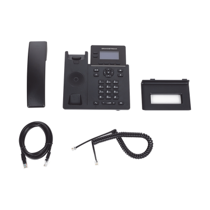 Teléfono IP Grado Operador, 2 líneas SIP con 4 cuentas, PoE, codec Opus, IPV4/IPV6 con gestión en la nube GDMS