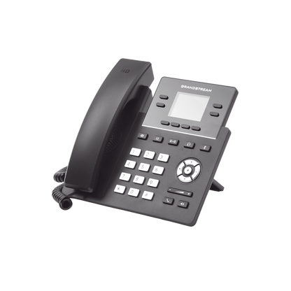 Teléfono IP Grado Operador, 4 líneas SIP, pantalla a color 2.4", PoE, codec Opus, IPV4/IPV6 con gestión en la nube GDMS