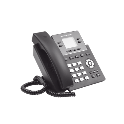 Teléfono IP Grado Operador, 4 líneas SIP, pantalla a color 2.4", PoE, codec Opus, IPV4/IPV6 con gestión en la nube GDMS