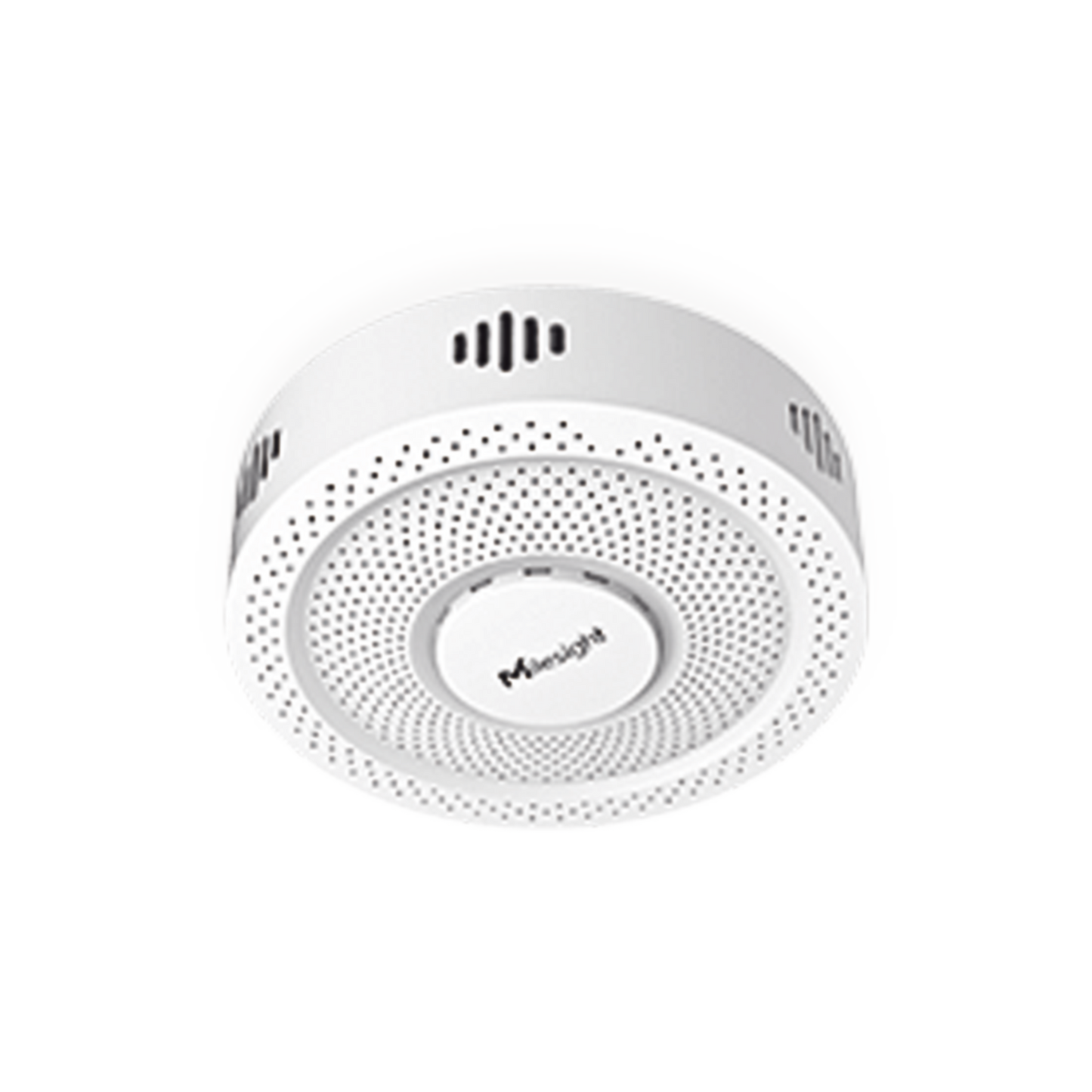 Detector de Vapeo y Humo GS601 LoRaWAN® / Sensores Múltiples (Vape, Humo, TVOC, PM1.0/2.5/10, Temperatura, Humedad) / Alarma LED y Buzzer 70dB / NFC para Configuración / IP30 / Compatible con Plataforma Milesight