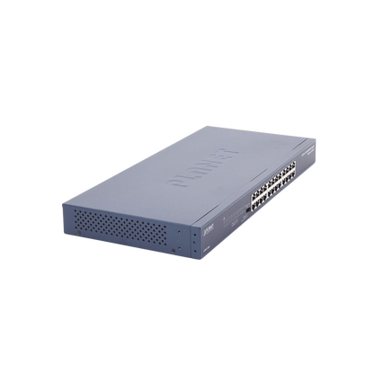 Switch No Administrable Gigabit de 24 Puertos 10/100/1000 Mbps, Con Modo Extendido Para Envió de Datos de Hasta 200 m