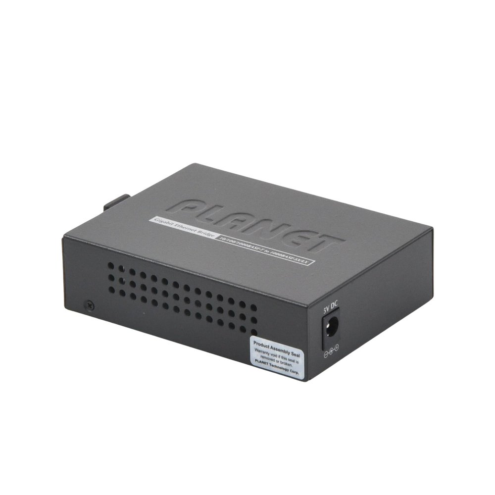 Convertidor de Medios UTP/ Fibra Óptica de 1000 Mbps, Multi-Modo, Hasta 550 m, Conector SC
