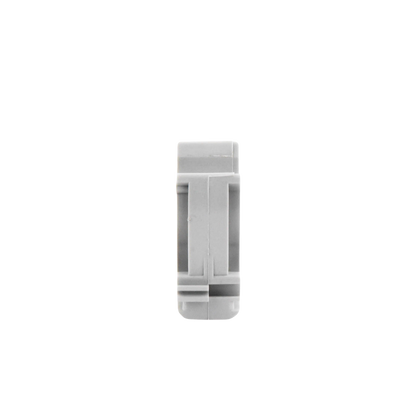 Soporte de presión (Abrazadera), PVC Auto-extinguible, abierto para tubería de 20 mm